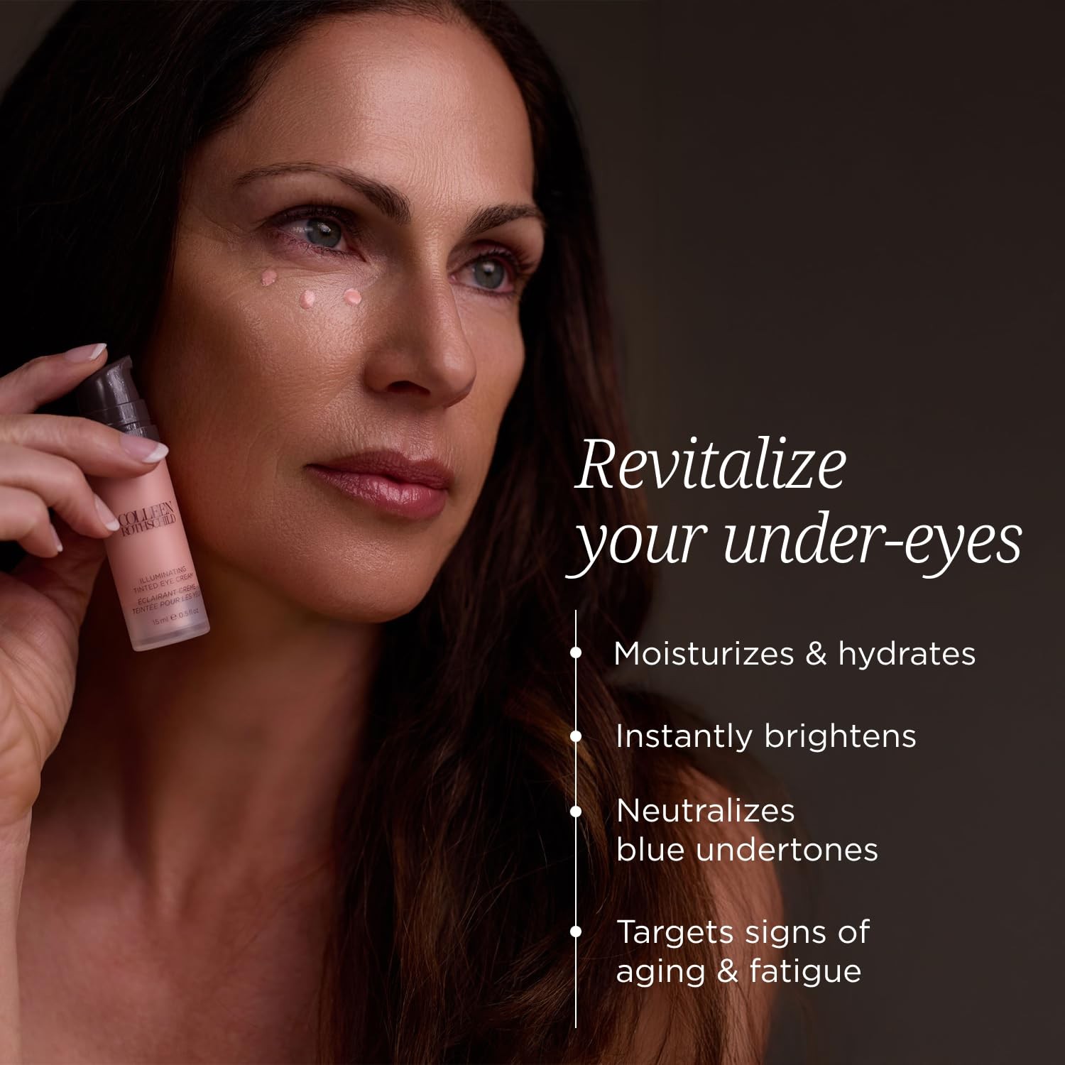COLLEEN ROTHSCHILD Illuminating Tinted Eye Cream | Instant Brightening Effect
