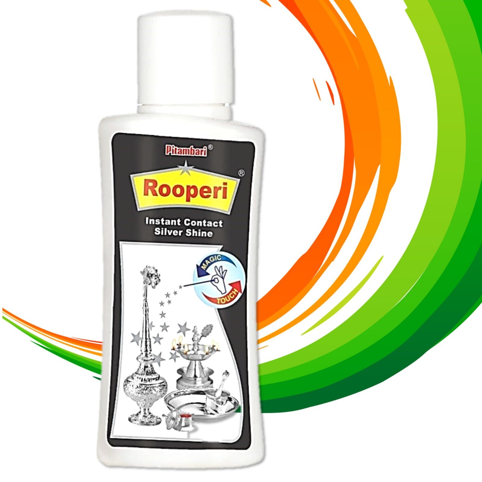 Latest Pitambari Rooperi India Instant contact Silver Shining & Cleaning Polish