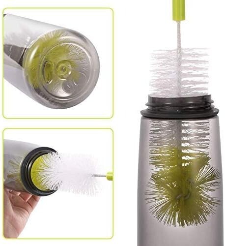 Bottle Cleaning Brush Set – Long Handle Bottle Cleaner for Washing Narrow Neck
