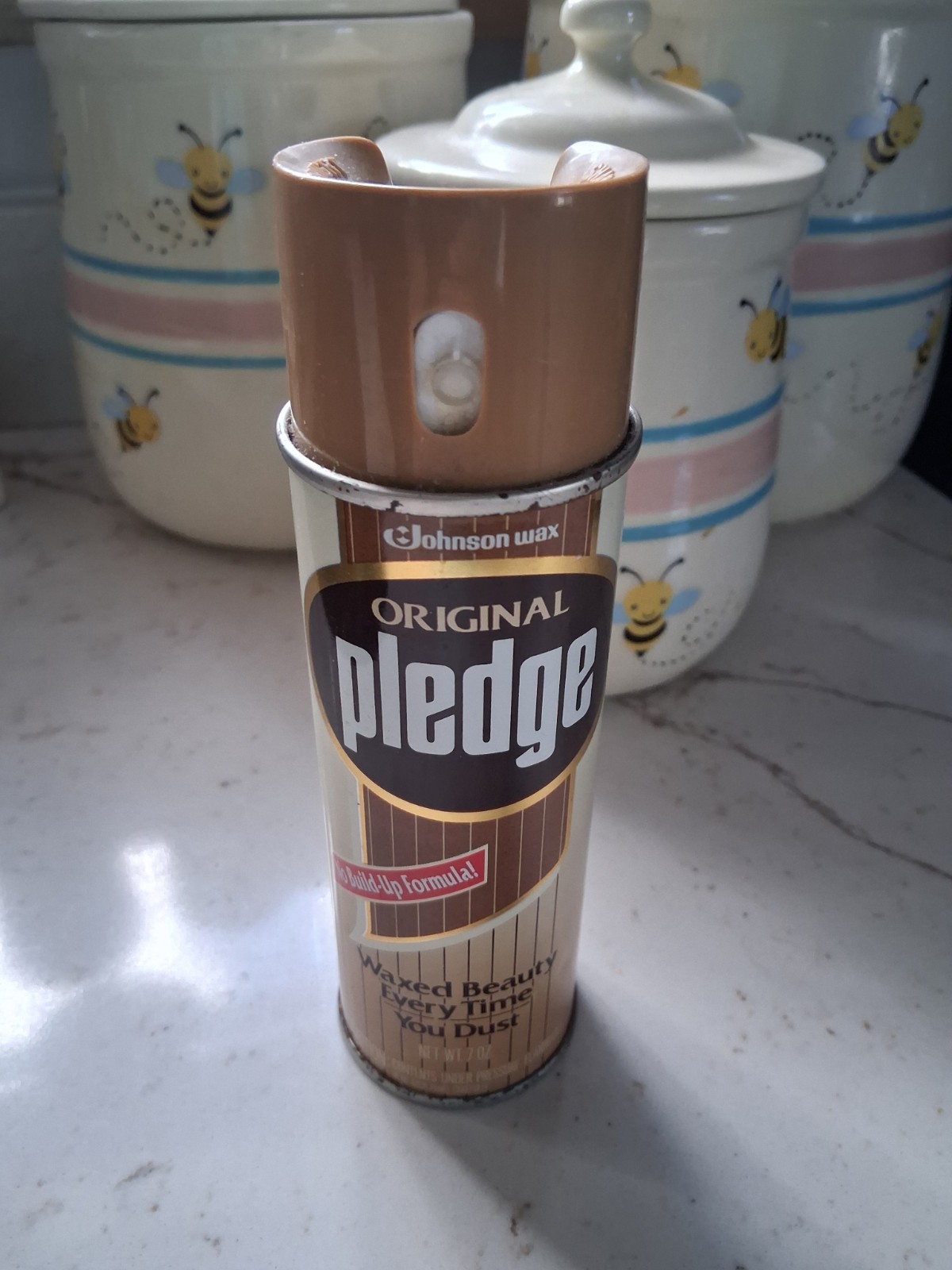 Pledge Original Scent Furniture Polish Aerosol 14 oz, Self-Cleaning Formula