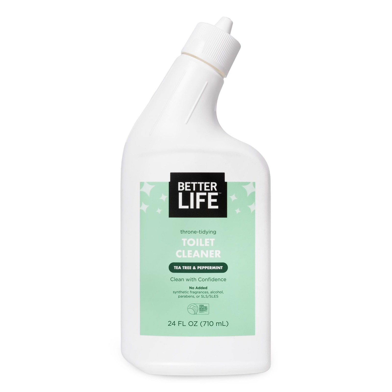 Toilet Bowl Cleaner – Tea Tree & Peppermint Scent Cleaning Gel – Liquid Bathr…