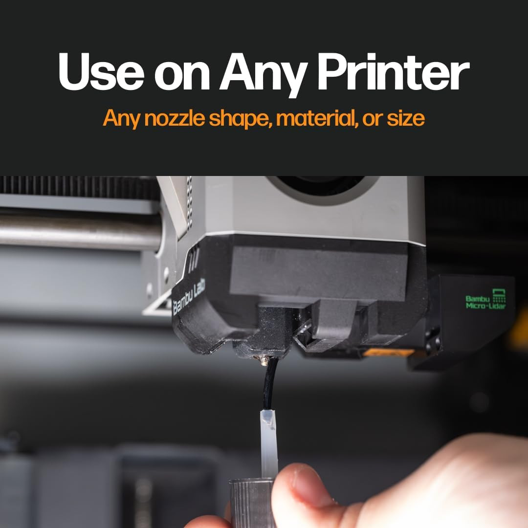 Plastic Repellent Paint Repels Plastic & Prevents Buildup on the Nozzle | Get En