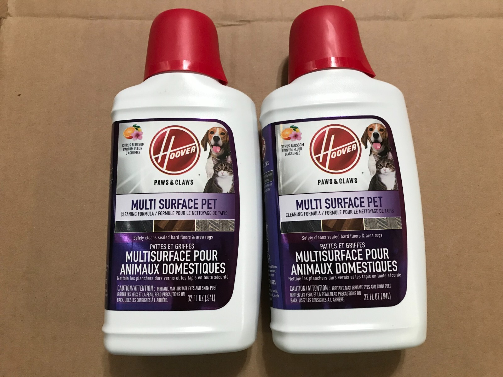 64 oz Hoover Paws And Claws Deep Clean & Neutralize Enzymatic Carpet Cleaner
