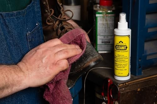 Leather Care Kit – Heavy Duty Preservative, Conditioner, Cleaner & Brush Set