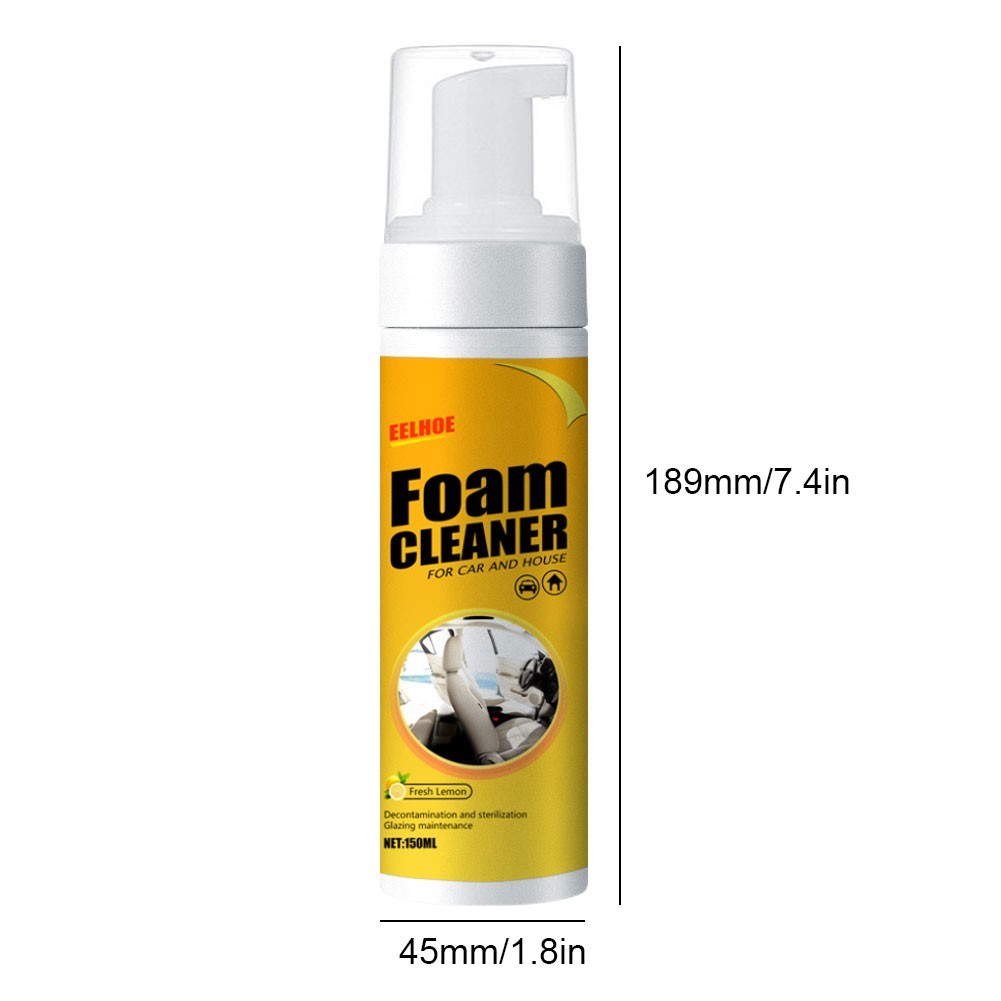 Multi-Purpose Foam Cleaner Leather Clean Remover Spray Car Wash Auto Interior Ho