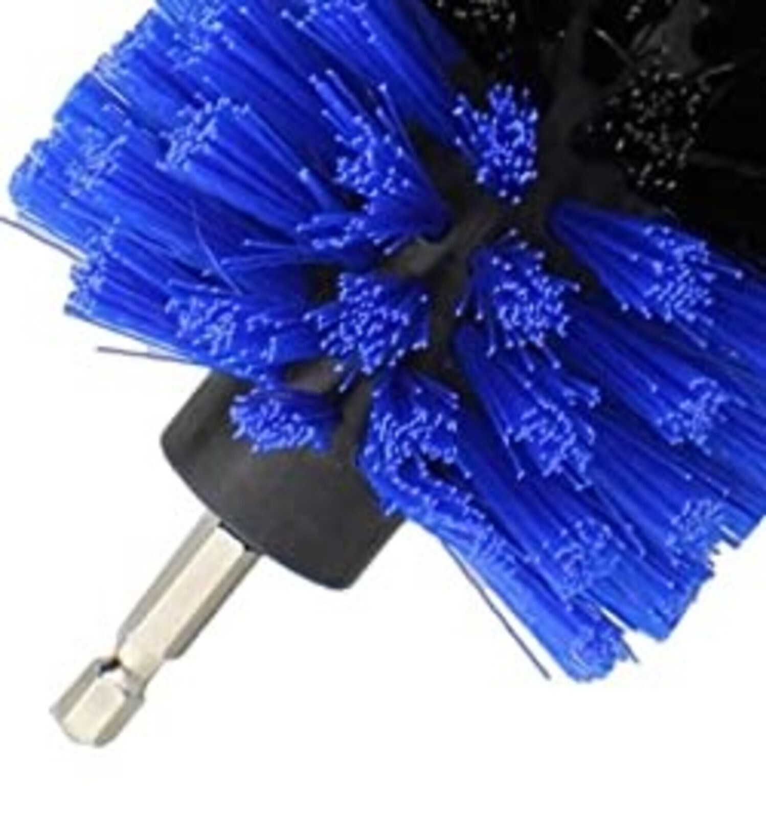 Diamond Shine 3.5″ Inch Corner Drill Brush for Scrubbing and Cleaning w/ 6″ Ext