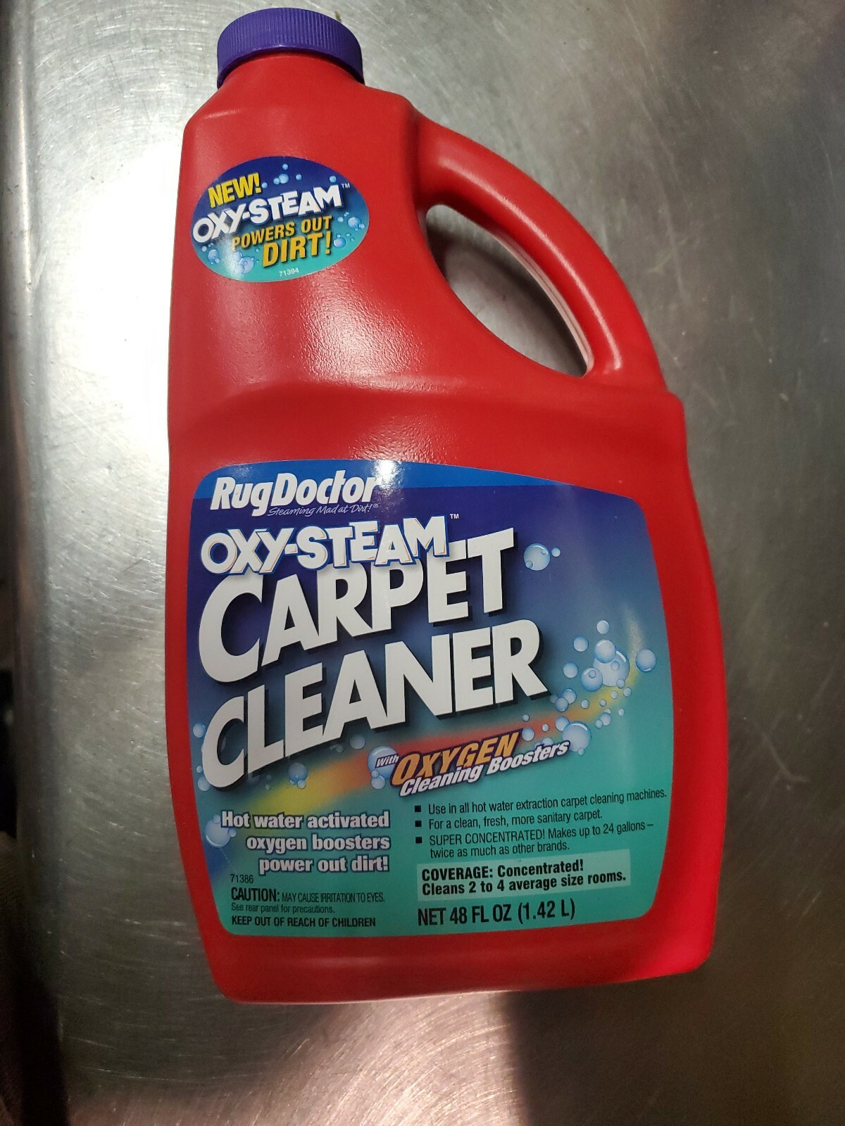 RUG DOCTOR Carpet Shampoo NEW OXY-STEAM 48 OZ ea. USA shipper. Volume Discoun