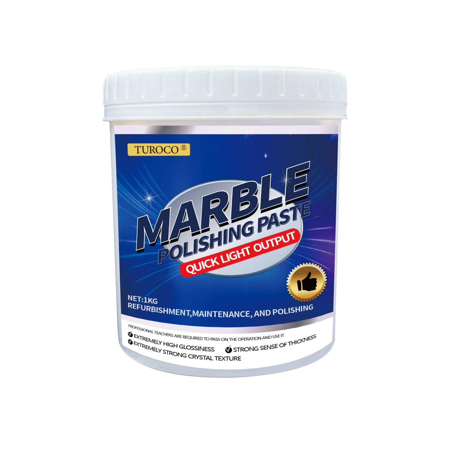 Marble Polishing Paste – Surface Repair Compound for Countertops, Showers & F…