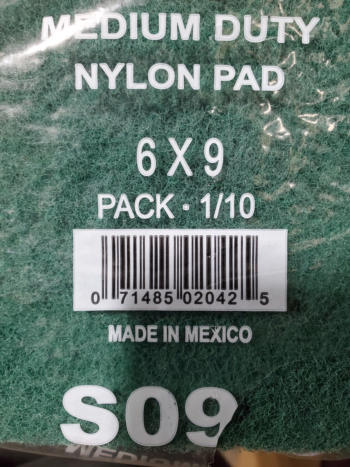*JOBLOT* Scrubble Medium Duty Nylon Scoring Pad 6″x 9″ S096 Green 60Total