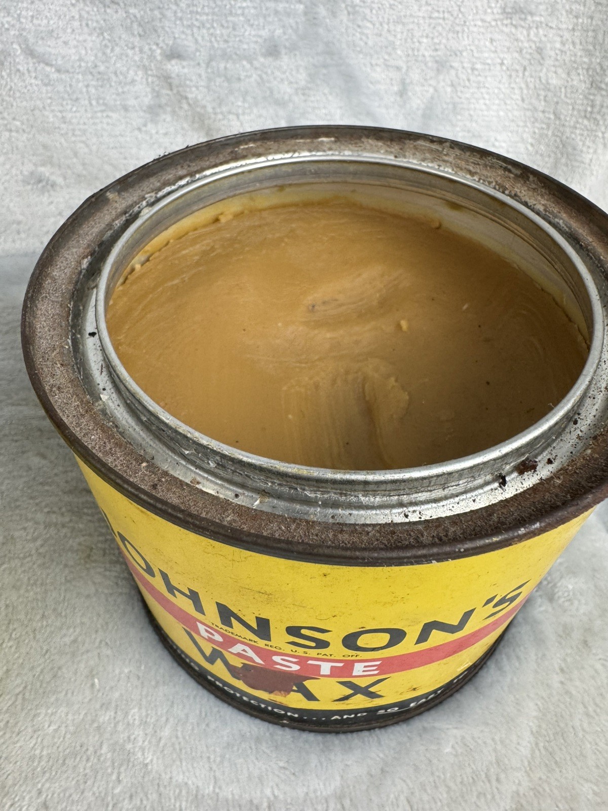2 Original Formula JOHNSON’S PASTE WAX 16 oz Cans See Weight Photos Partials