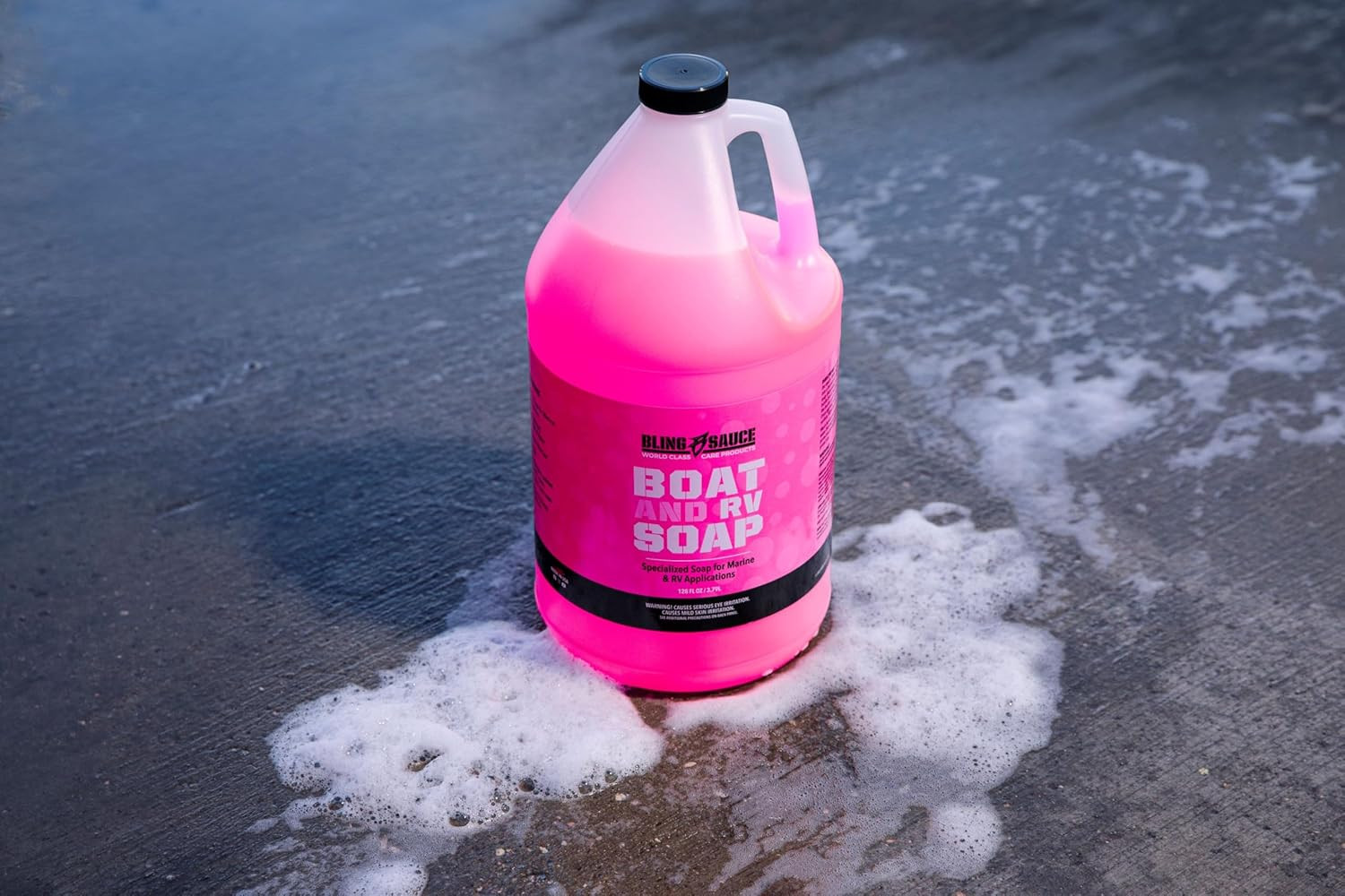 Boat and RV Soap, Highly Concentrated and Biodegradable, Won’T Strip Wax Coat, 1