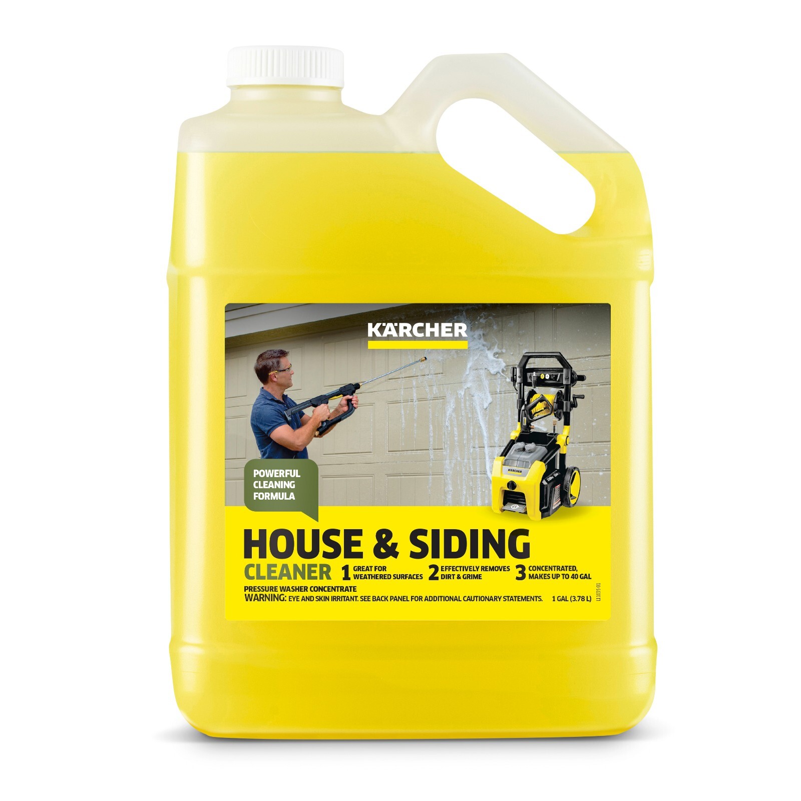 Kärcher Pressure Washer Detergent, House & Siding Cleaner – 1 Gallon