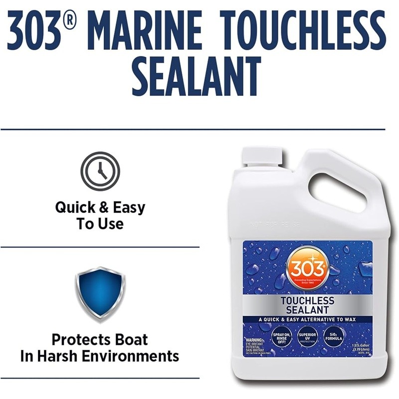 Ceramic Touchless Sealant Water Beading Long-Lasting Protection Easy Spray Rinse