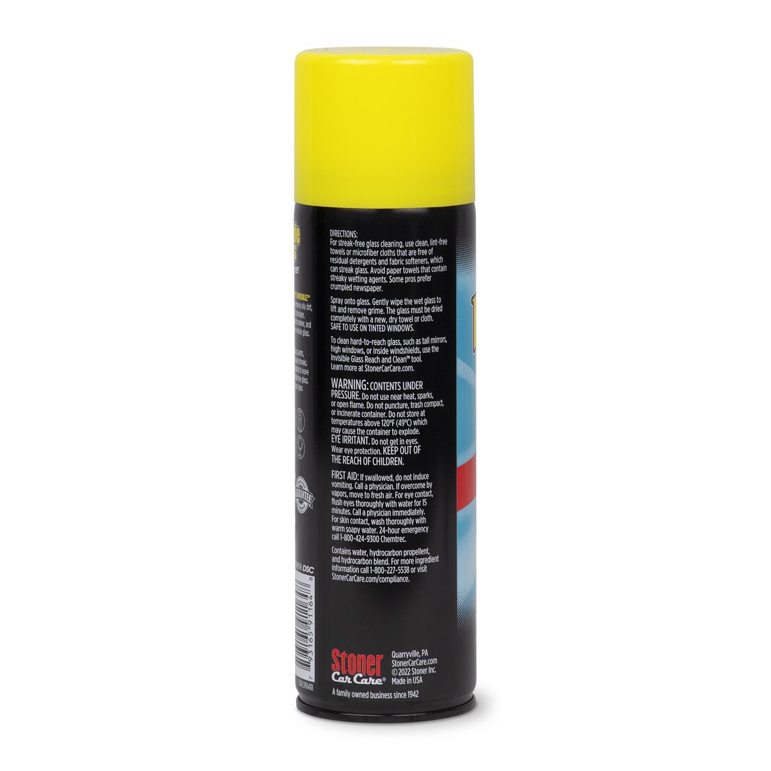 Stoner 91166 Reliable Invisible Glass Premium Auto Glass Cleaner 19 oz.