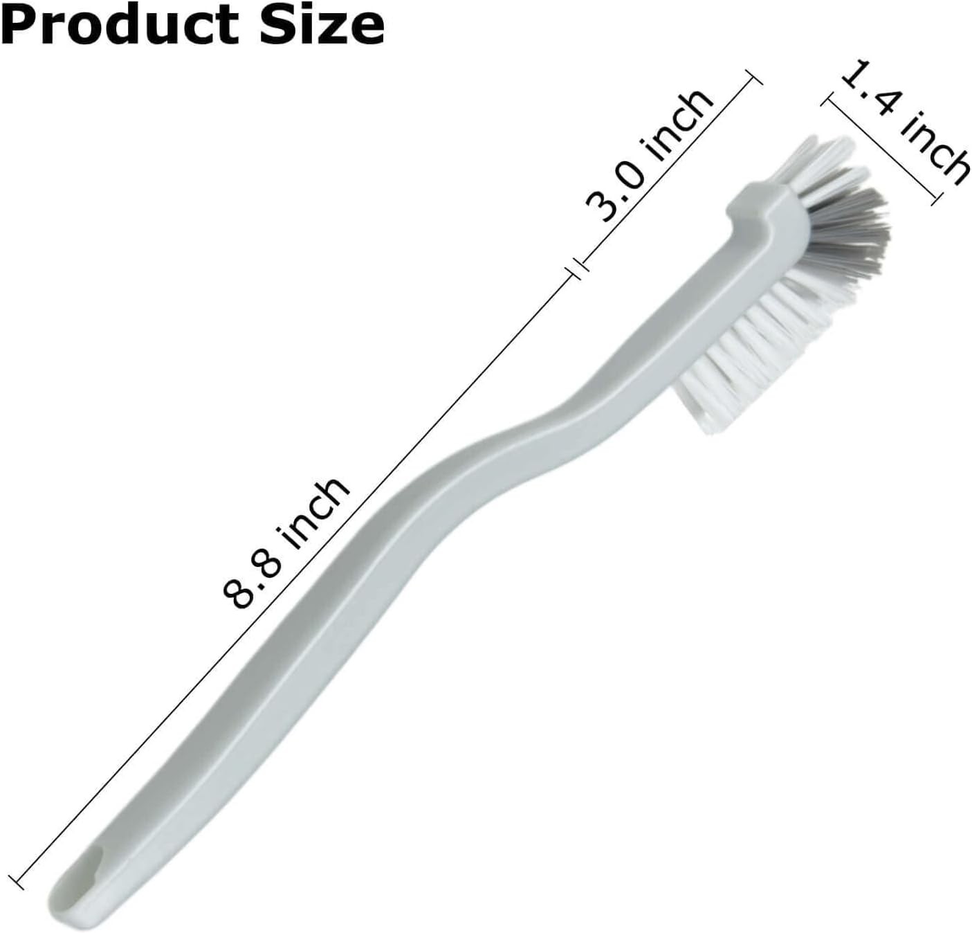 Right Angle Scrub Brush for Efficient Corner Cleaning – Comfortable Grip