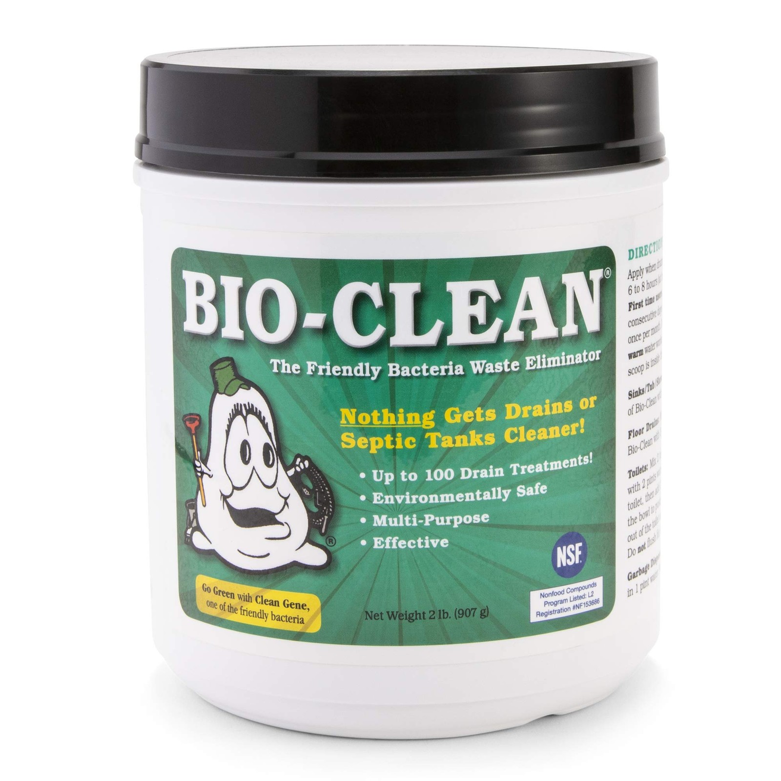 Drain Cleaner for Septic Tanks and Grease Traps – All Natural Formula