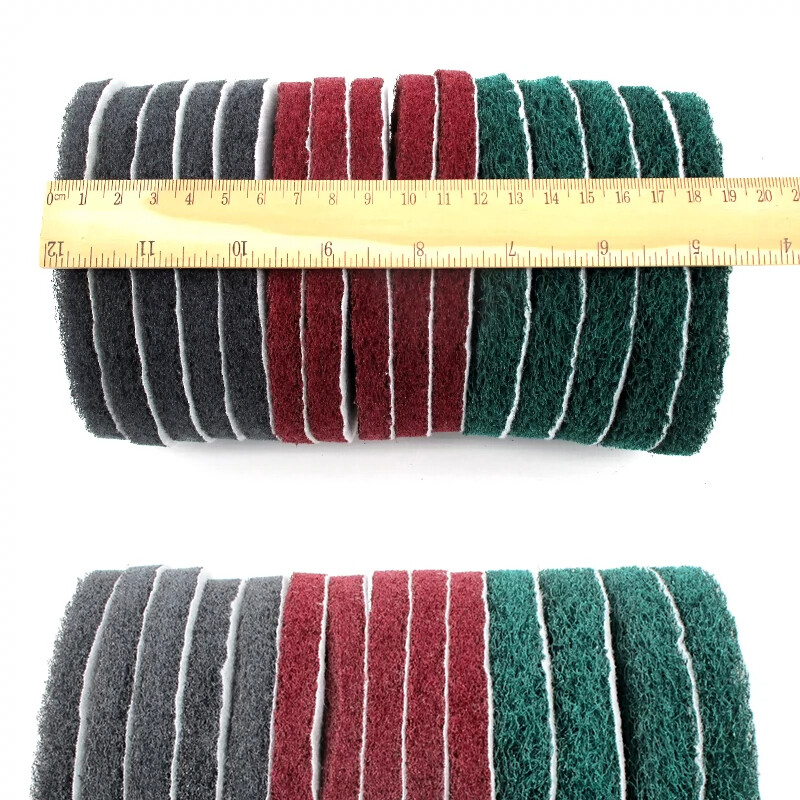 6″ 150mm 6 Hole Scouring Pad Sanding Discs Abrasive Cleaning Pads 240#-800#