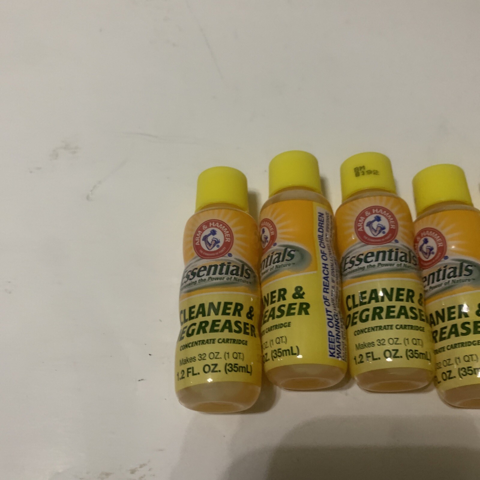 Arm & Hammer Essentials Cleaner & Degreaser Refill Concentrate Lot Of 6 New