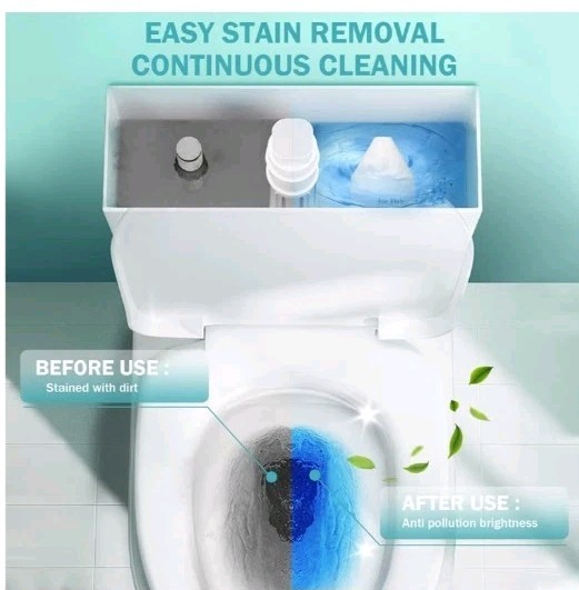Crazy Clean Toilet Cleaner Household Cleaning Solution Lasting Toilet Cleaner