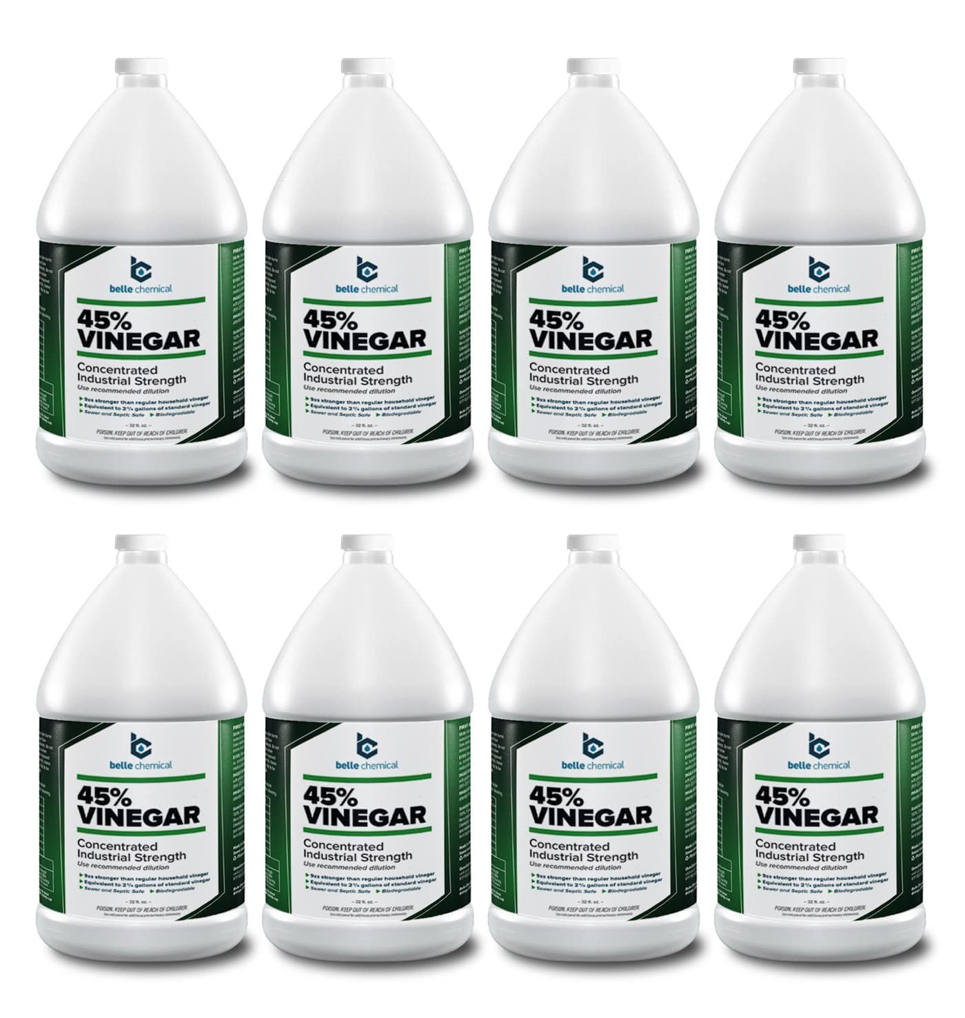 45% Pure Vinegar Concentrated Industrial Grade 1-Gallon