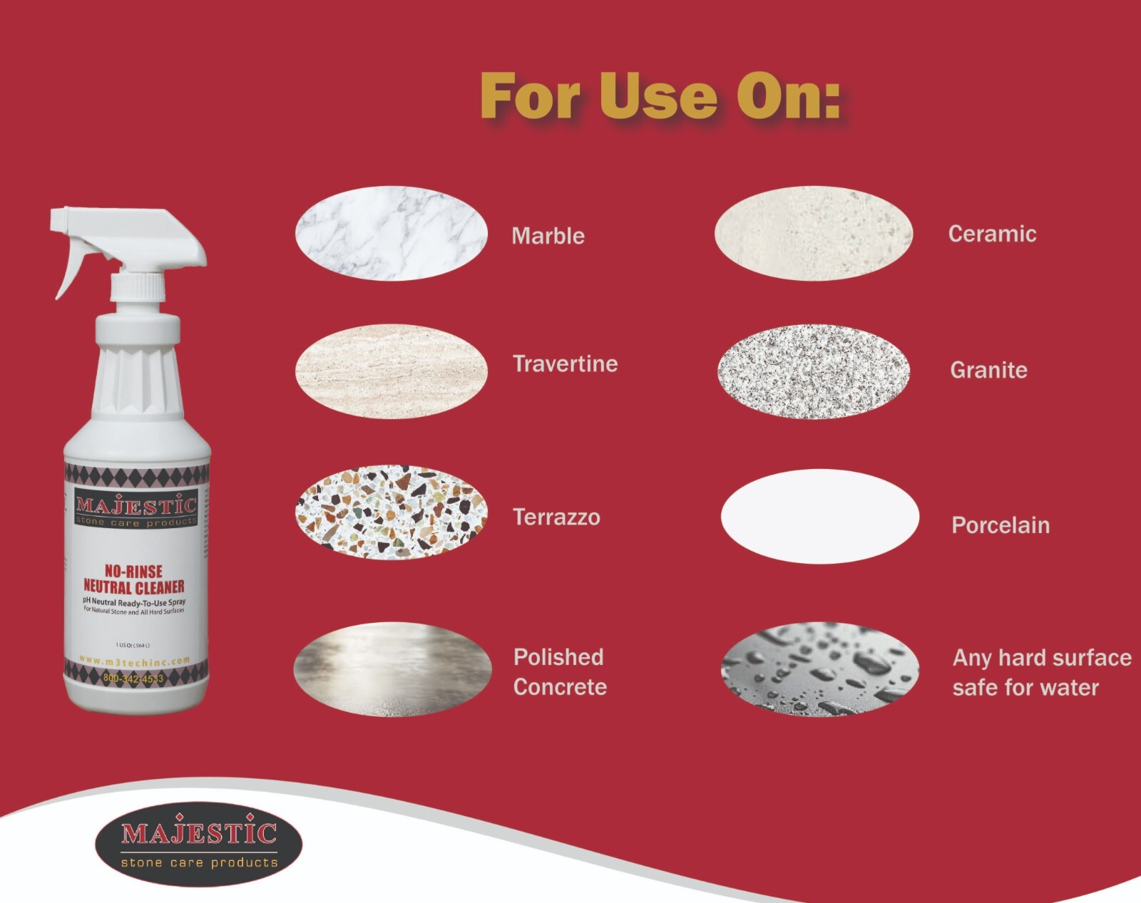 Majestic Neutral Cleaner Ready-To-Use Spray Qt. MAJC01001