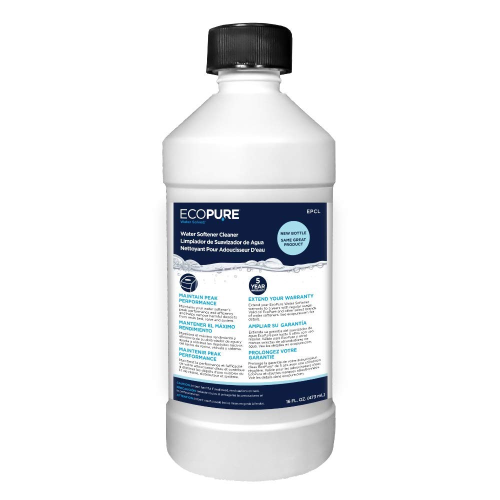 Universal Water Softener Cleaner – Removes Iron, Rust & Sediment – Extends Syste