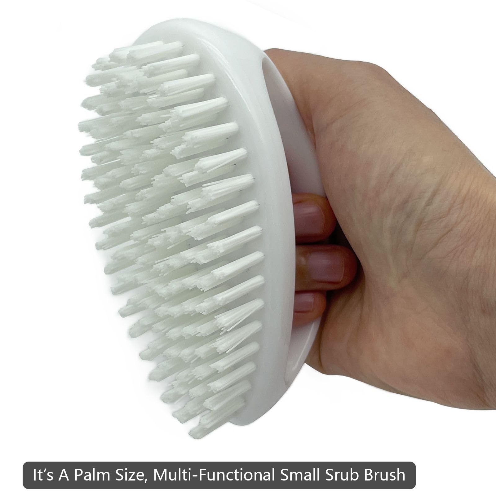 Scrub Brush for Cleaning Scrubbing Heavy Duty Stiff Nylon Bristles Cleaning B