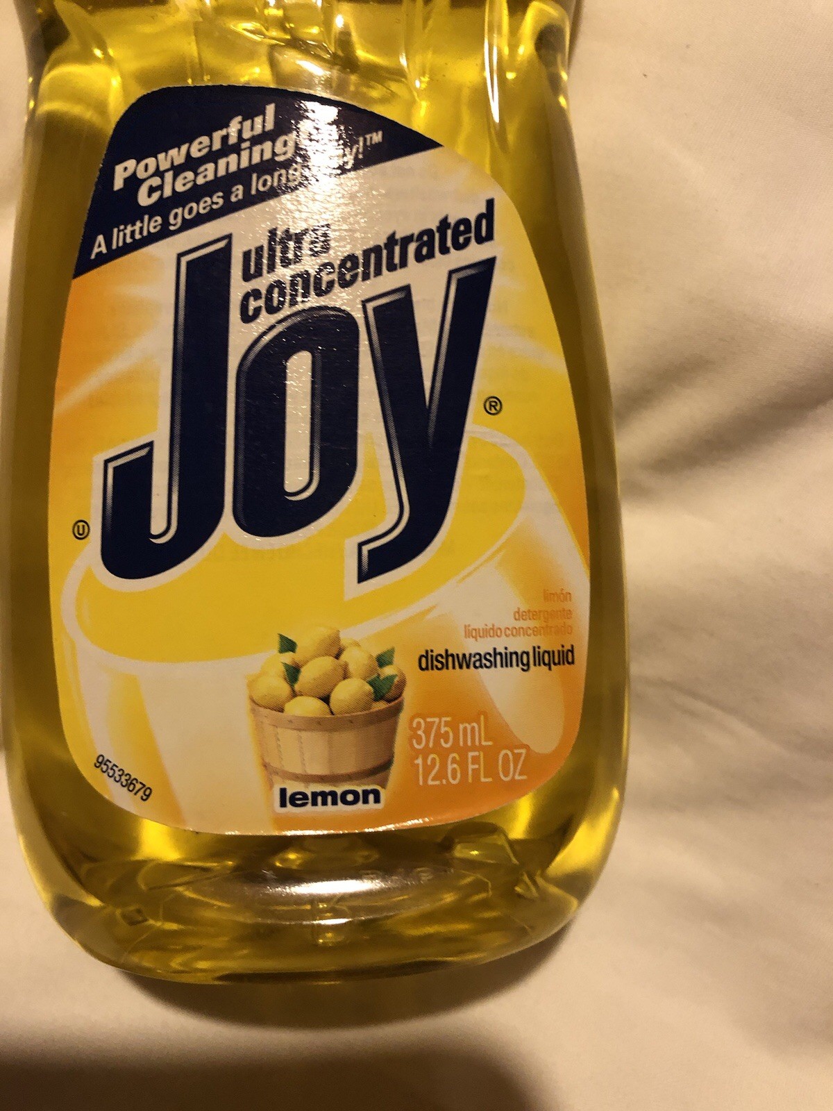 Vintage Joy Lemon Dishwashing Liquid 375mL 12.6 fl oz – Rare Retro New