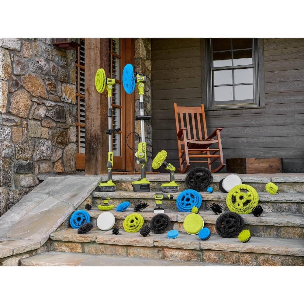 6 In. 4-Piece Microfiber Cleaning Kit for RYOBI P4500 and P4510 Scrubber Tools