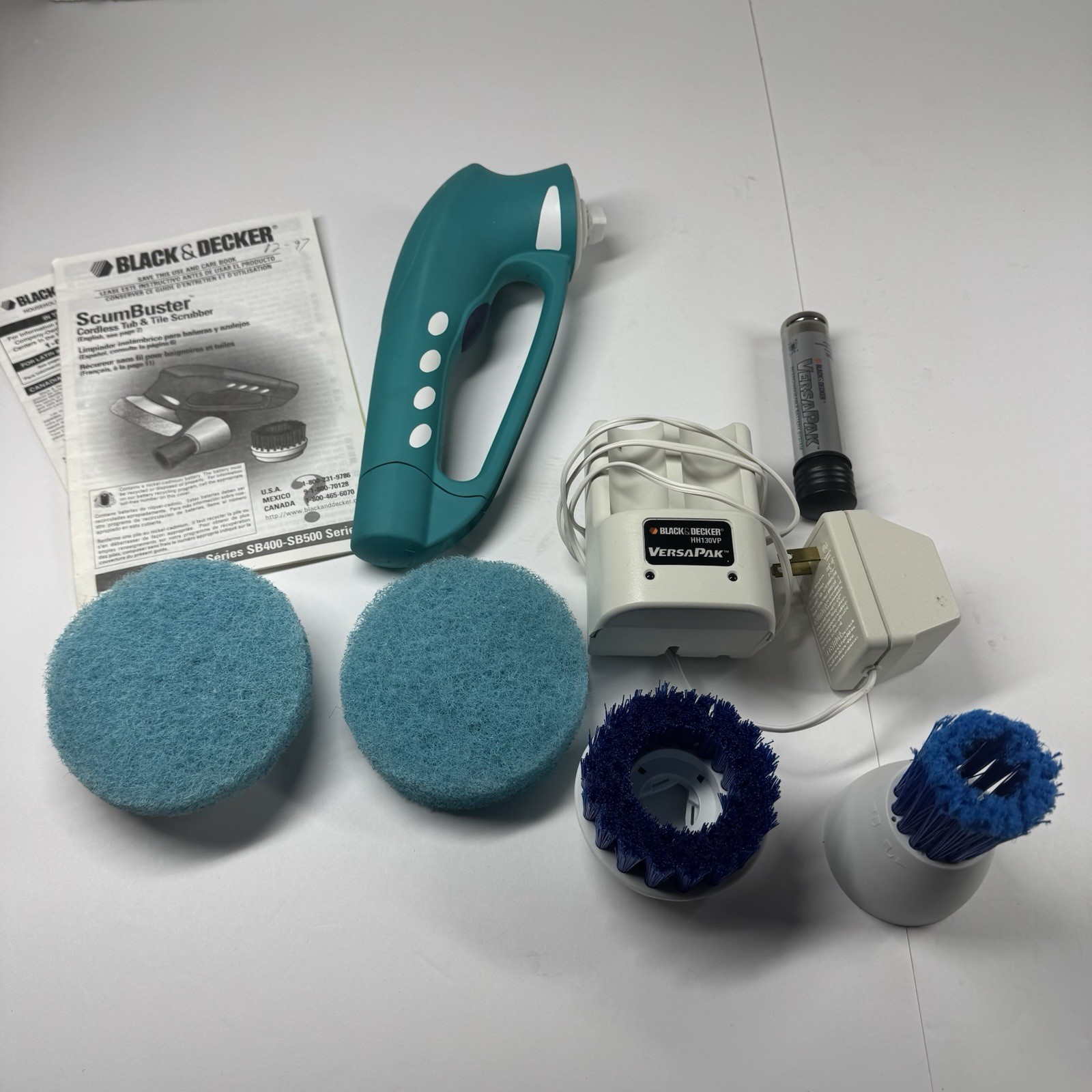 Black & Decker Scum Buster Cordless Power Scrubber Model SB400