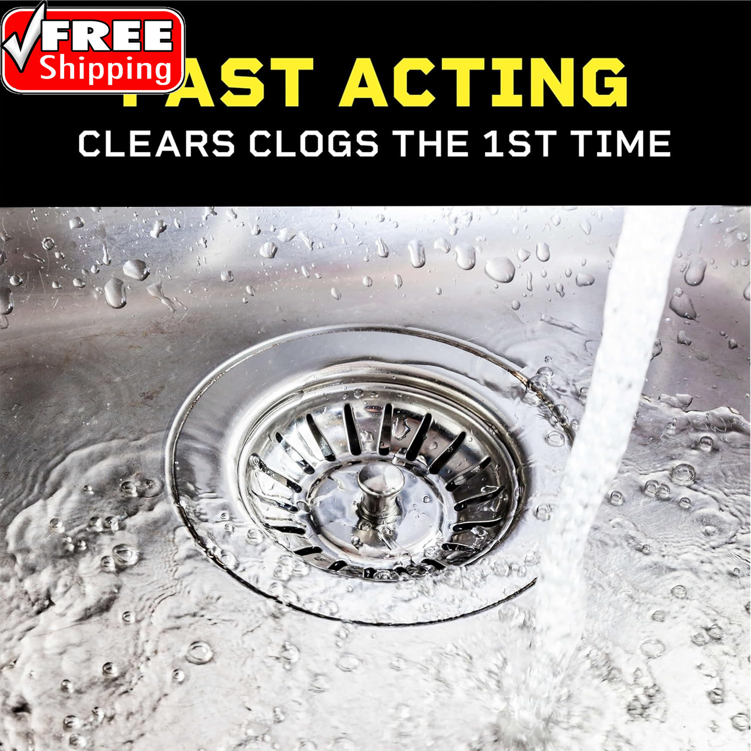 Liquid-Plumr Pro-Strength Clog Destroyer, Liquid Drain Cleaner, 80 Fluid Ounces