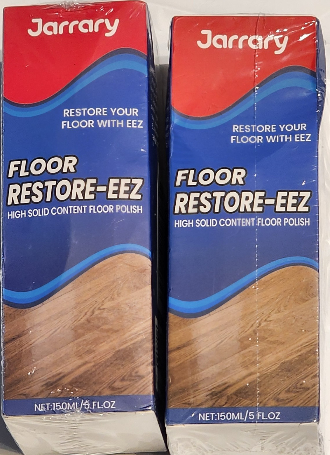Jarrary Floor Restore-Eez high solid content floor polish 2-Pack