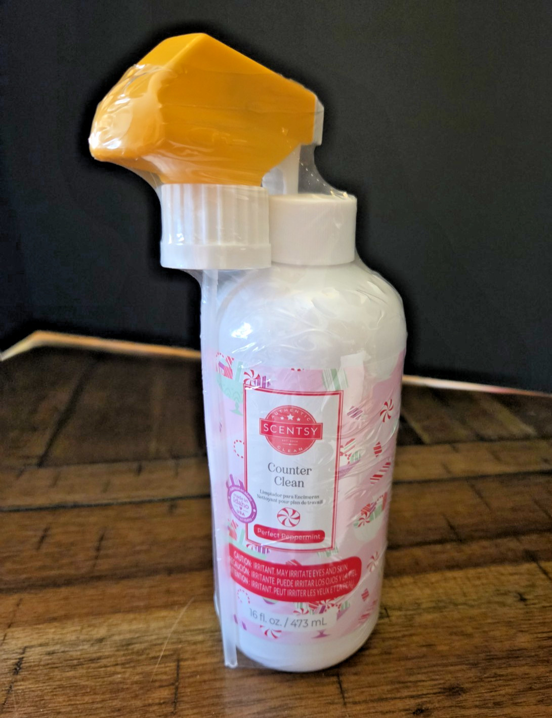 Scentsy Perfect Peppermint Counter Clean 16 fl oz Out of Stock Item Sealed
