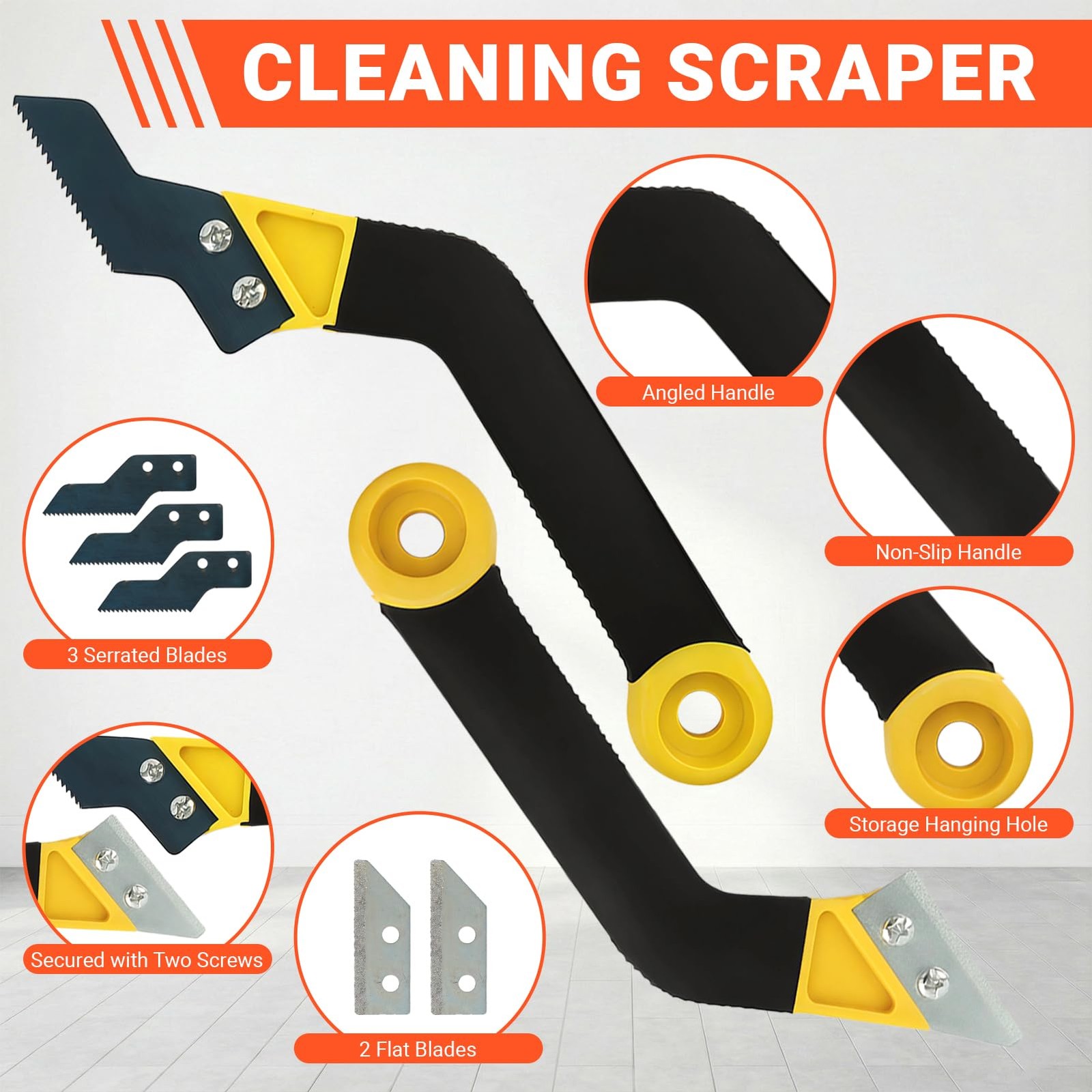37Pack Grout Removal Tool Kit, 3 Tile Grout Saws 2 Hand Grouts Saw with Extra…