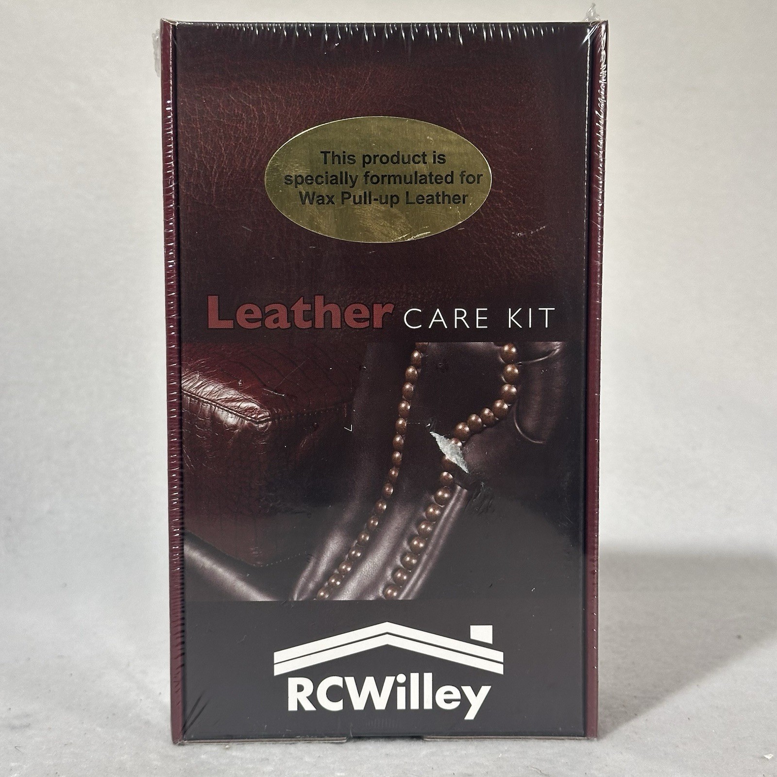 RC Willey Leather Furniture Care & Protection Kit Sealed