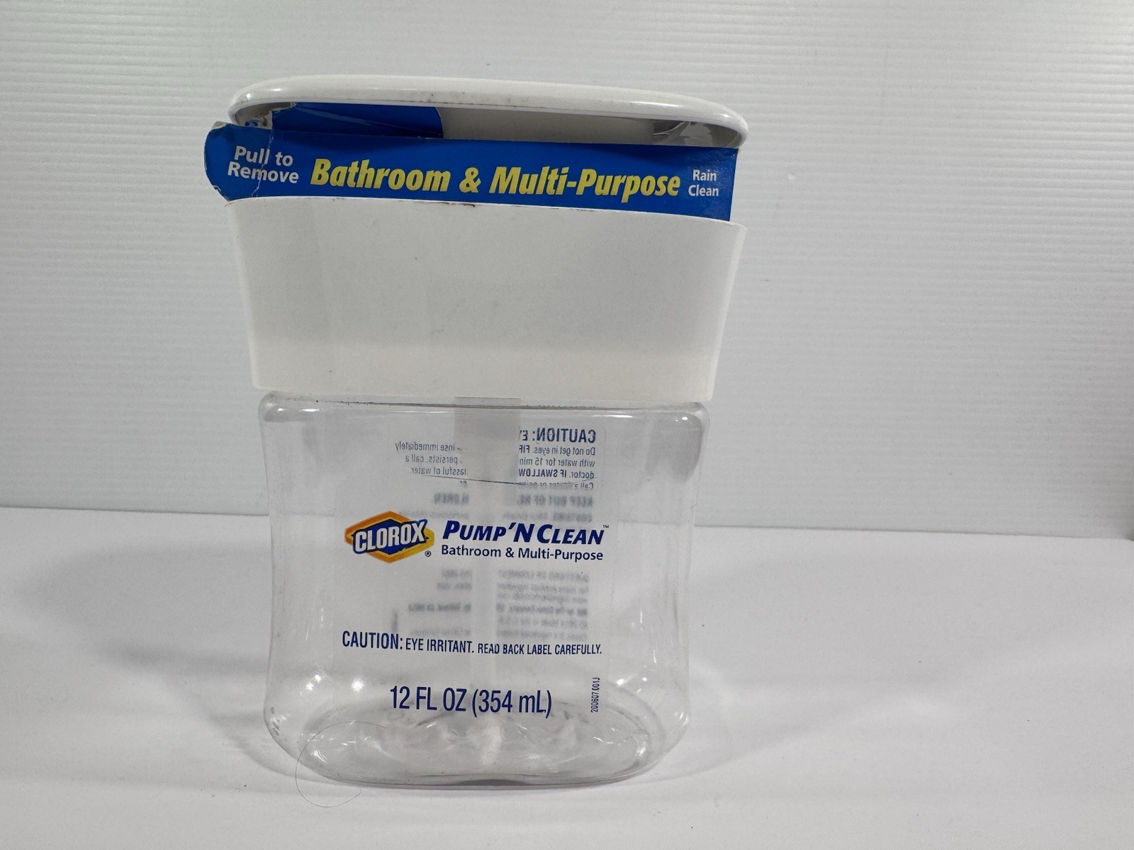 Clorox Pump ’N Clean Bathroom Refill 24 oz Crisp Citrus With Dispenser