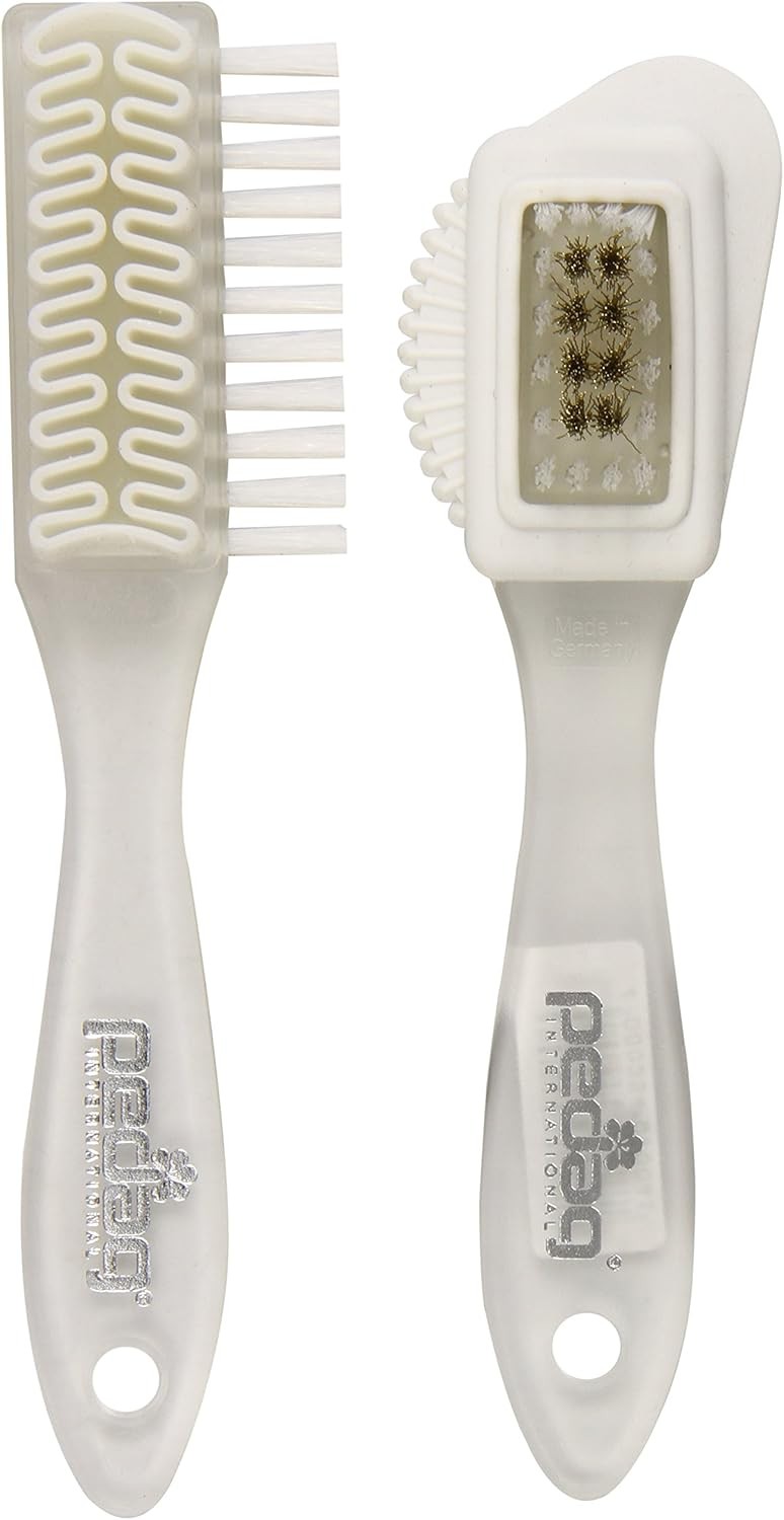 Suede and Nubuck Brush Kit, One Suede and One Nubuck Brush, Pack of 2