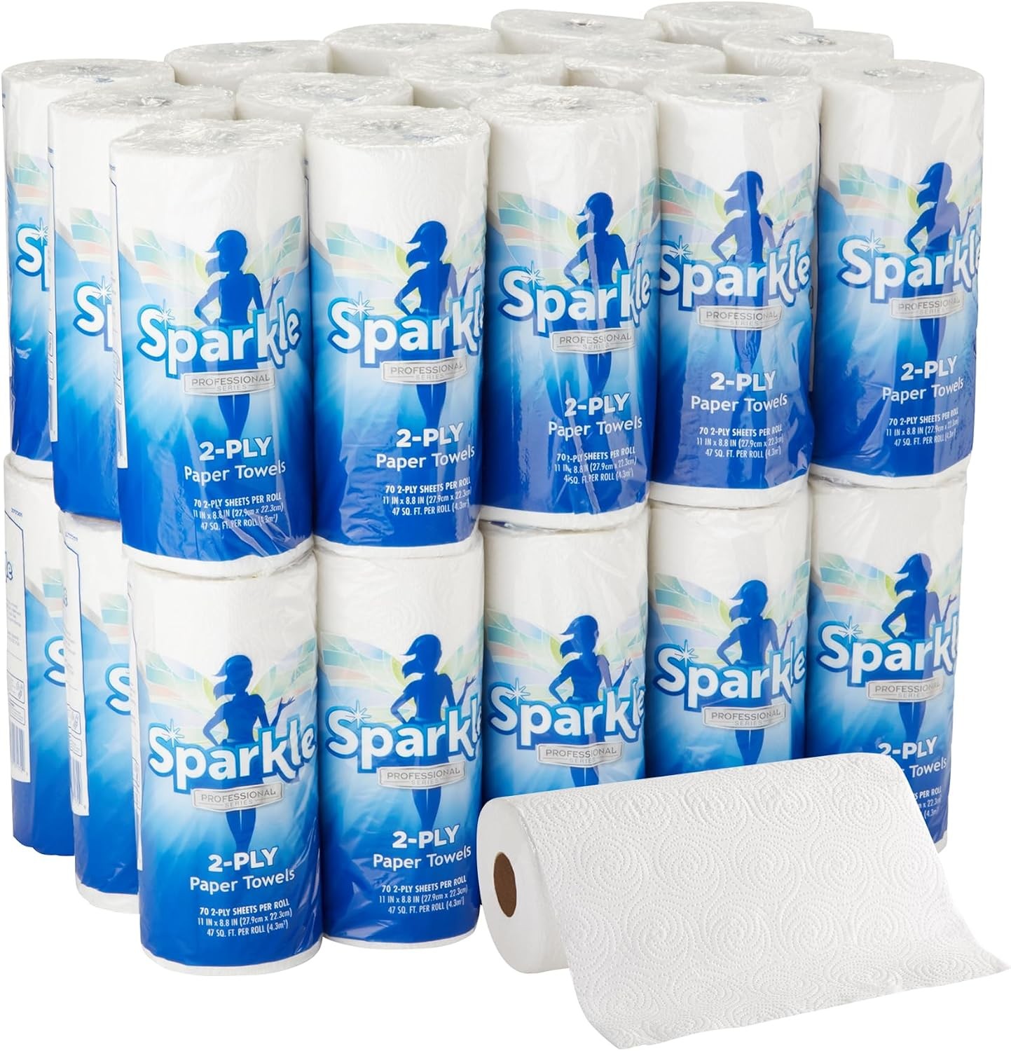 Georgia-Pacific Sparkle Professional Series 2-Ply Perforated Kitchen Paper Tow