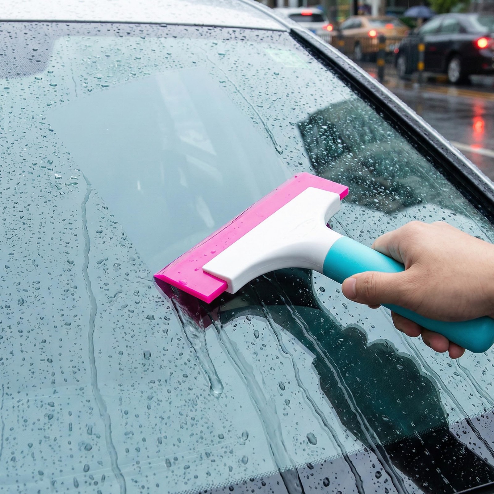 2-Pack Squeegee Kit, 9” Long Handle & 3” Palm Turbo Grip, for Window Tinting …