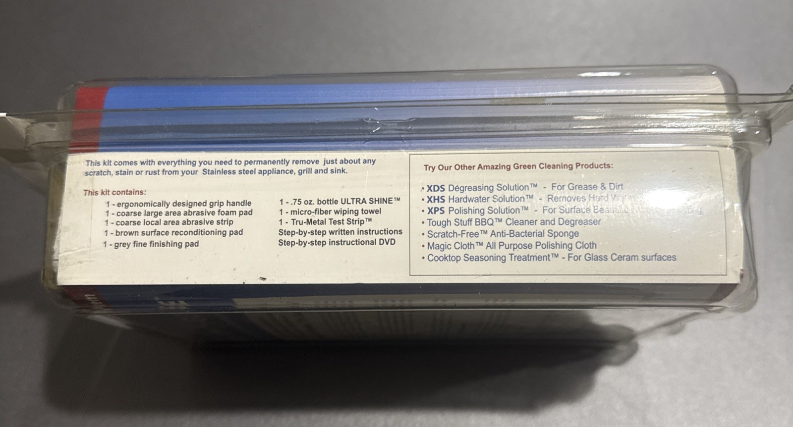 Scratch-B-Gone Stainless Steel Repair Kit Restore Solutions Professional / Home