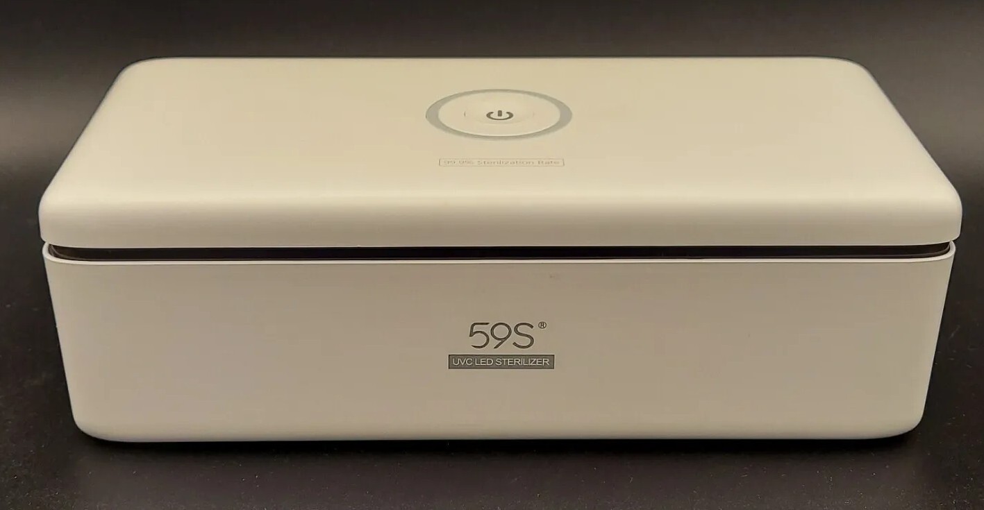 59S UV Sanitizer Box Jewelry Watch Glasses Phone UV Sterilizer Disinfection