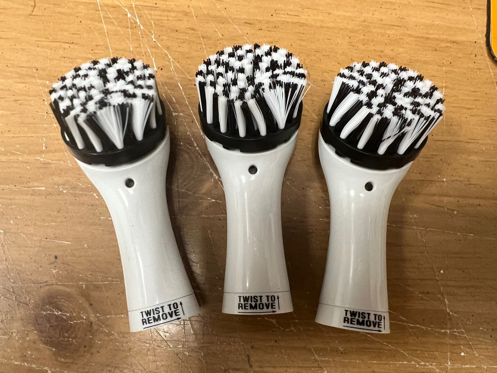 Lot of 3 NEW Sonic Scrubber Scrubbing Bubbles Large Brush Head Replacement