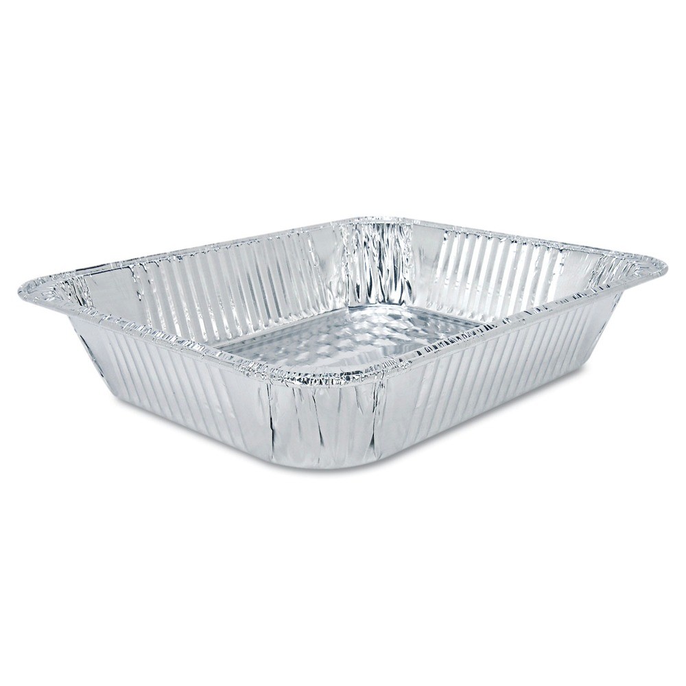 Handi-Foil Steam Table Aluminum Pan, Half-Size, 1 11/16″ Shallow, 100/carton 32