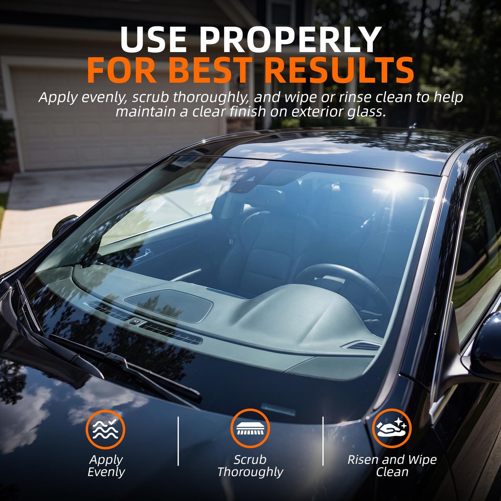 Debaishi 10 Pack Applicator Windshield Glass Treatment Water Rain Repellent…