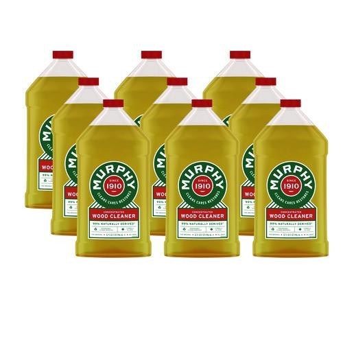Murphy Oil Soap Original Wood Cleaner, Liquid, 32 oz Bottle, 9/Carton