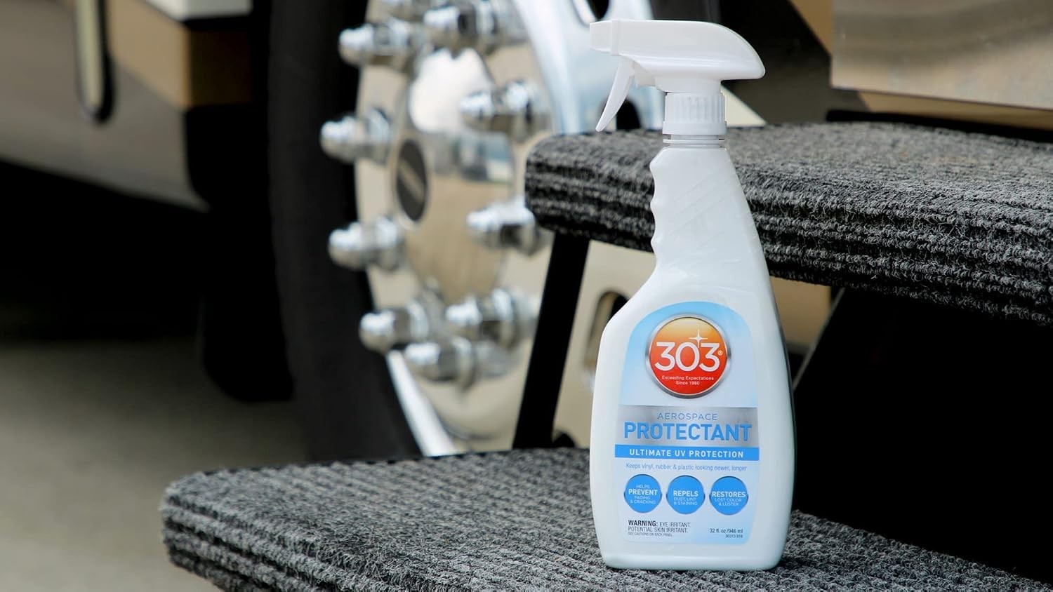 Aerospace Protectant Spray 16oz UV & Dust Protection for Vinyl Plastics