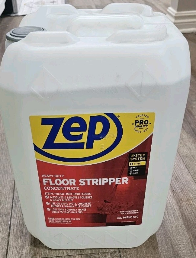 Zep Heavy-Duty Floor Stripper Ammonia Free Concentrate-5 gallon