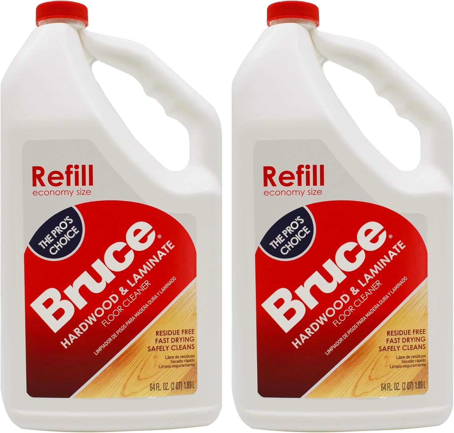 Hardwood and Laminate Floor Cleaner for All No-Wax Urethane Finished Floors Refi