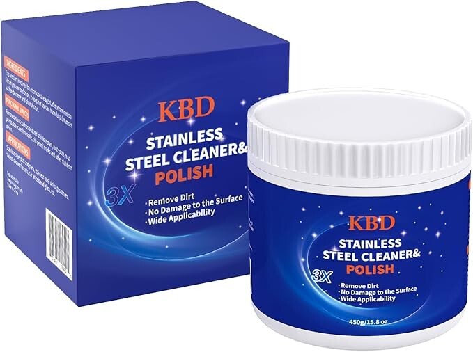 Stainless Steel Cleaning Gel Multi Function Cleaner Paste 15.8oz 450g