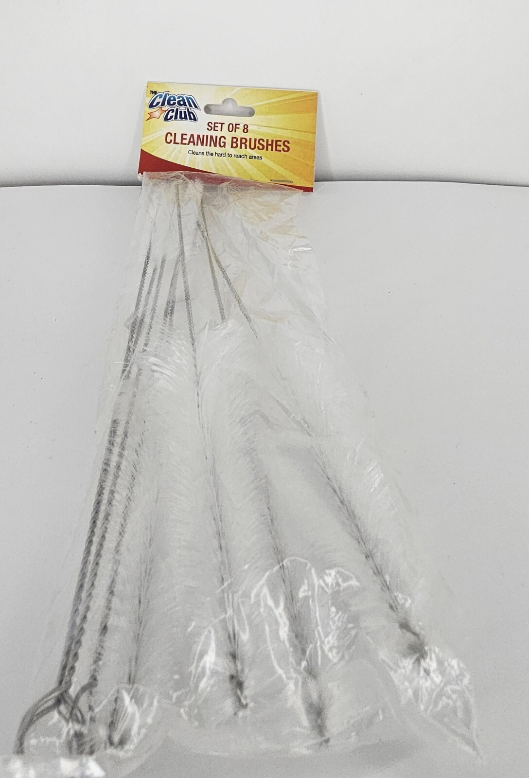 The Clean Club Set Of 8 Cleaning Brushed Item # 03093